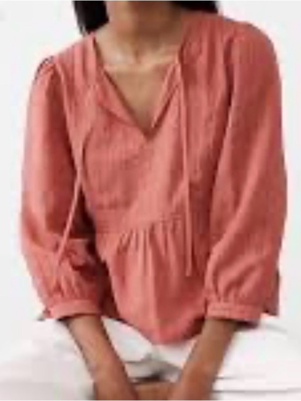 New NWT Banana Republic Factory peplum-hem top small